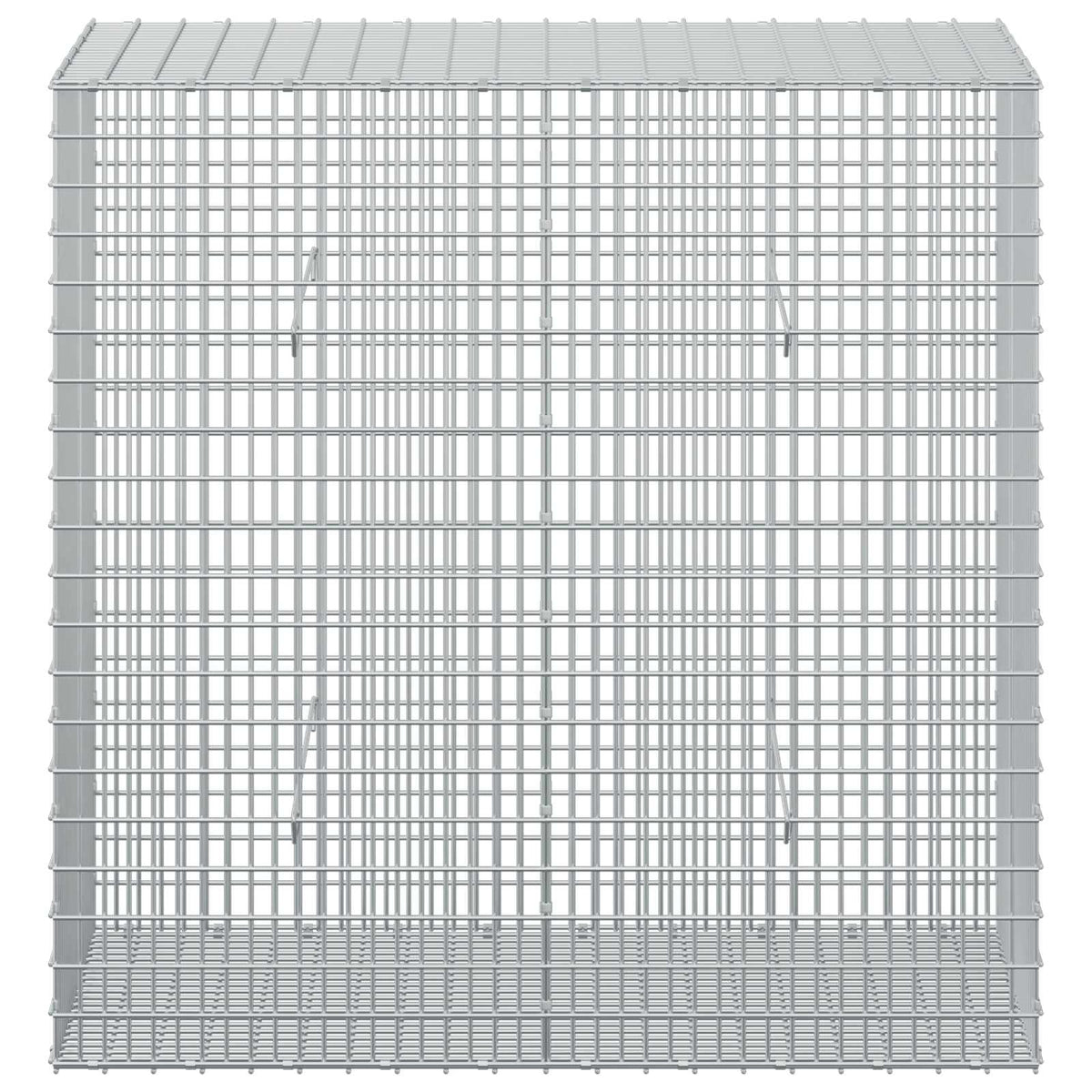 Gabion with 5 mm Wire and 5x2.5 cm Mesh 100x50x100 cm