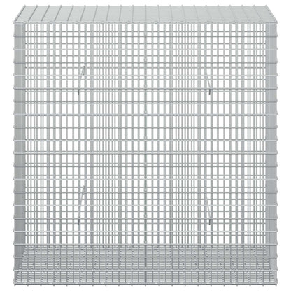 Gabion with 5 mm Wire and 5x2.5 cm Mesh 100x50x100 cm