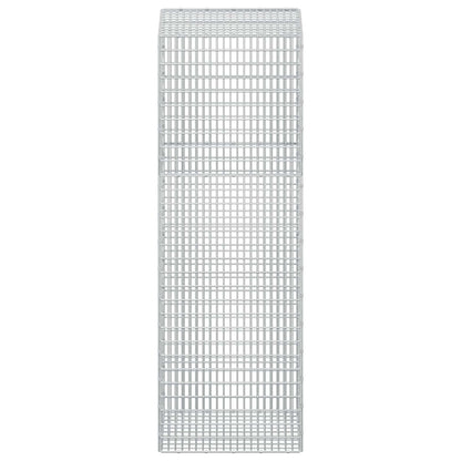 Gabion with 5 mm Wire and 5x2.5 cm Mesh 50x50x150 cm