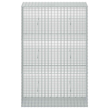 Gabion with 5 mm Wire and 5x2.5 cm Mesh 100x50x150 cm
