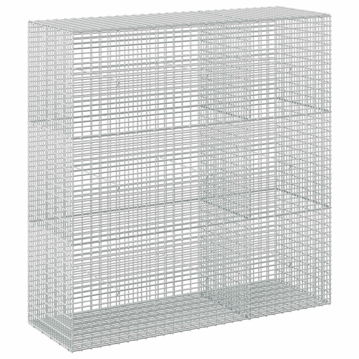 Gabion with 5 mm Wire and 5x2.5 cm Mesh 150x50x150 cm