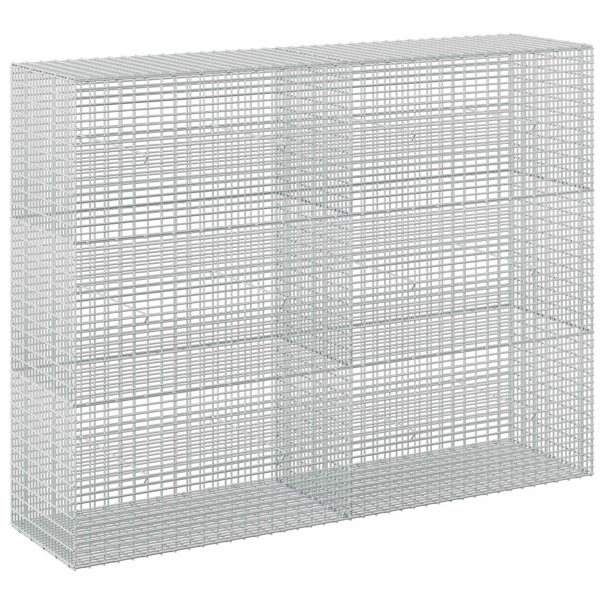Gabion with 5 mm Wire and 5x2.5 cm Mesh 200x50x150 cm