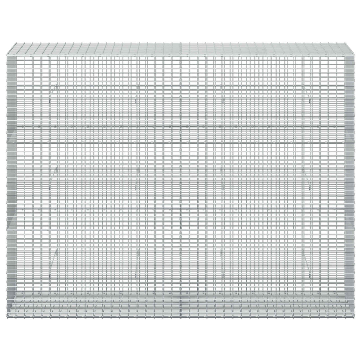 Gabion with 5 mm Wire and 5x2.5 cm Mesh 200x50x150 cm