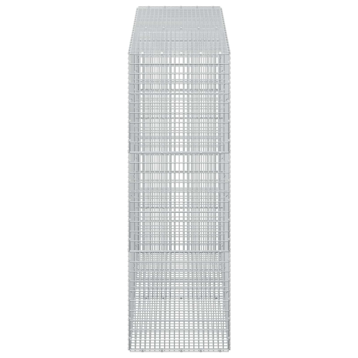 Gabion with 5 mm Wire and 5x2.5 cm Mesh 200x50x150 cm