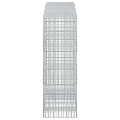 Gabion with 5 mm Wire and 5x2.5 cm Mesh 200x50x150 cm
