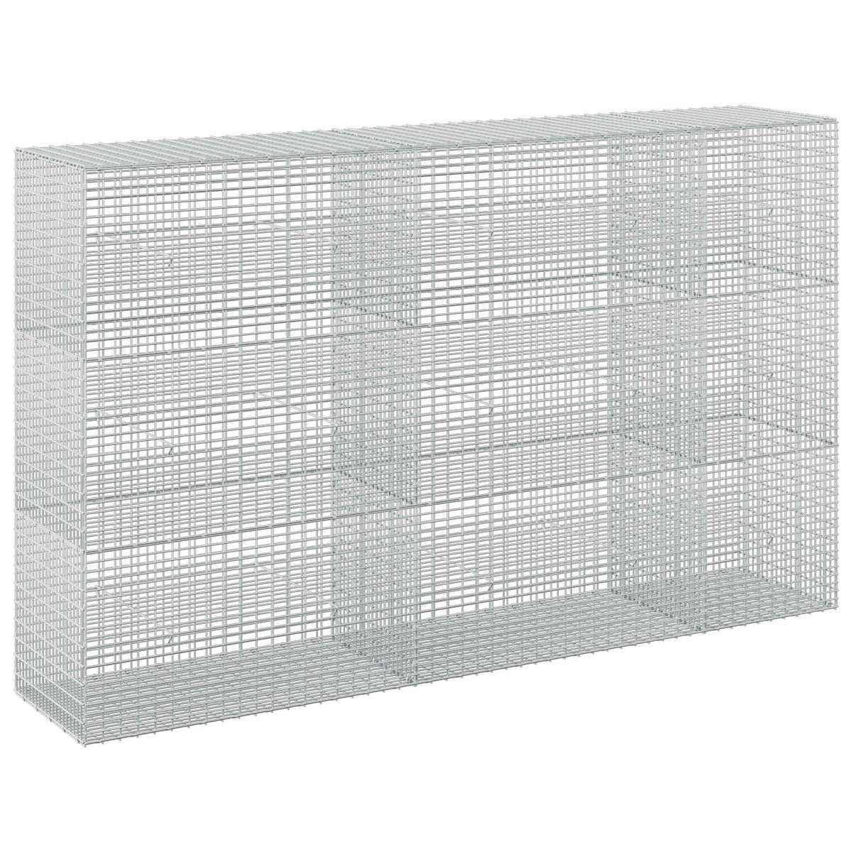 Gabion with 5 mm Wire and 5x2.5 cm Mesh 250x50x150 cm