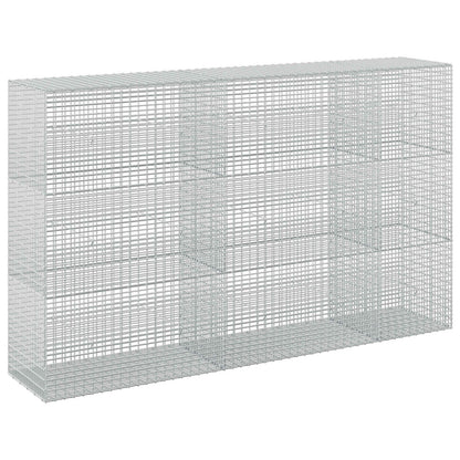 Gabion with 5 mm Wire and 5x2.5 cm Mesh 250x50x150 cm