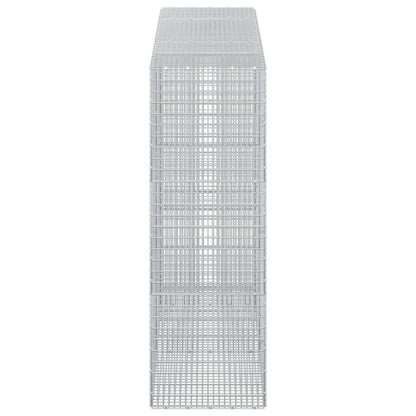 Gabion with 5 mm Wire and 5x2.5 cm Mesh 250x50x150 cm