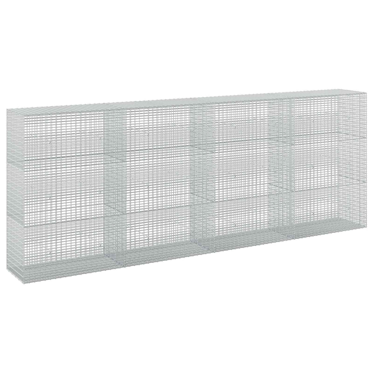 Gabion with 5 mm Wire and 5x2.5 cm Mesh 400x50x150 cm