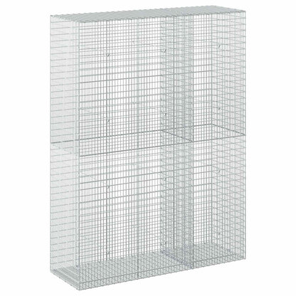 Gabion with 5 mm Wire and 5x2.5 cm Mesh 150x50x200 cm