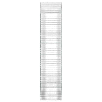 Gabion with 5 mm Wire and 5x2.5 cm Mesh 150x50x200 cm