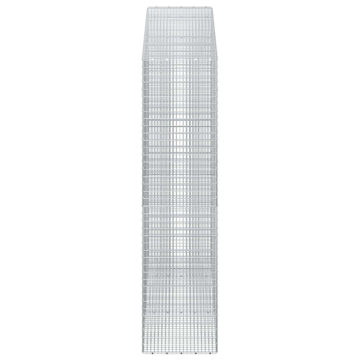 Gabion with 5 mm Wire and 5x2.5 cm Mesh 250x50x200 cm