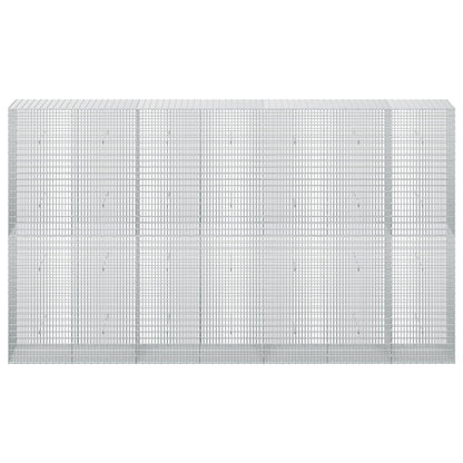 Gabion with 5 mm Wire and 5x2.5 cm Mesh 350x50x200 cm