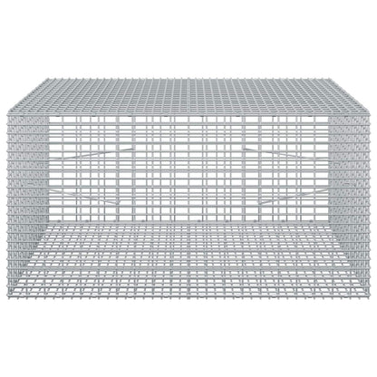 Gabion with 5 mm Wire and 5x2.5 cm Mesh 100x100x50 cm