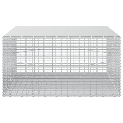 Gabion with 5 mm Wire and 5x2.5 cm Mesh 100x100x50 cm