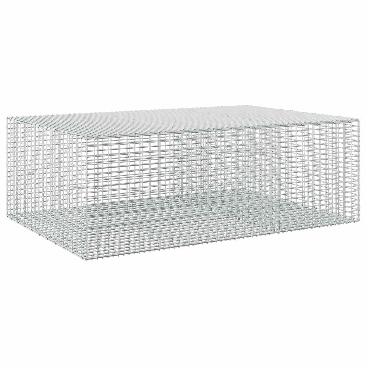 Gabion with 5 mm Wire and 5x2.5 cm Mesh 150x100x50 cm