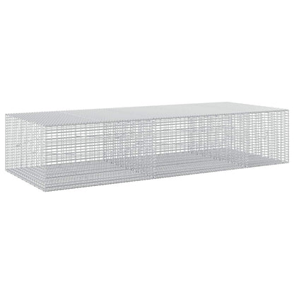 Gabion with 5 mm Wire and 5x2.5 cm Mesh 250x100x50 cm