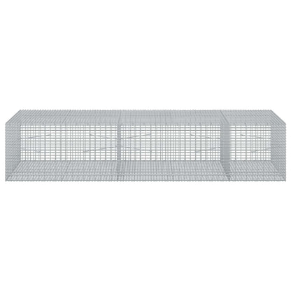 Gabion with 5 mm Wire and 5x2.5 cm Mesh 250x100x50 cm