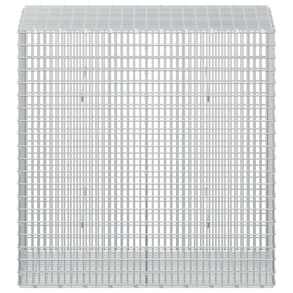 Gabion with 5 mm Wire and 5x2.5 cm Mesh 50x100x100 cm