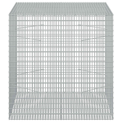 Gabion with 5 mm Wire and 5x2.5 cm Mesh 100x100x100 cm