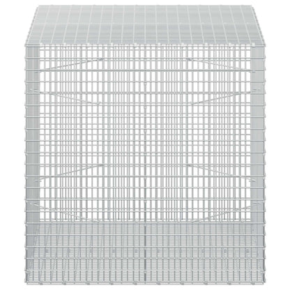 Gabion with 5 mm Wire and 5x2.5 cm Mesh 100x100x100 cm