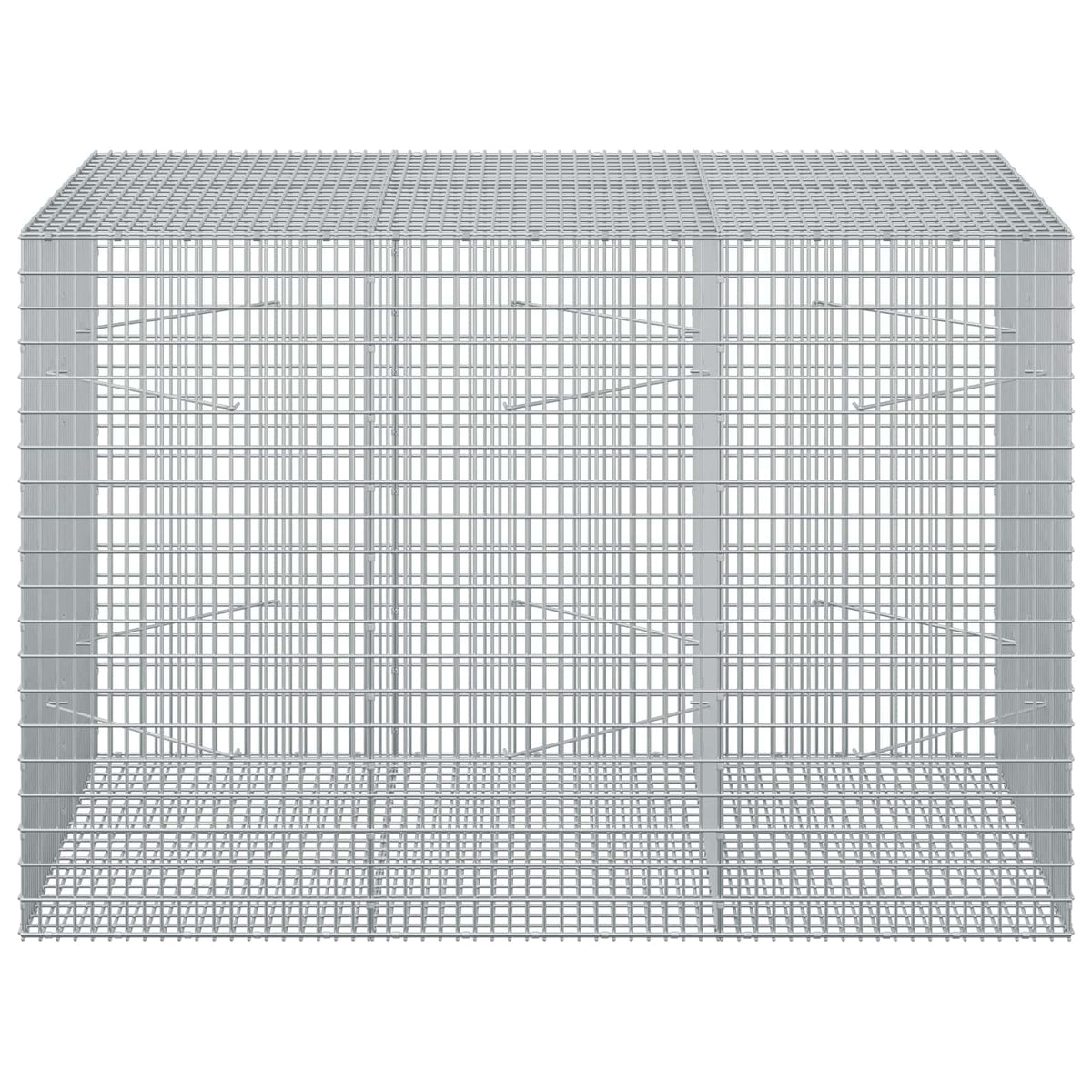 Gabion with 5 mm Wire and 5x2.5 cm Mesh 150x100x100 cm