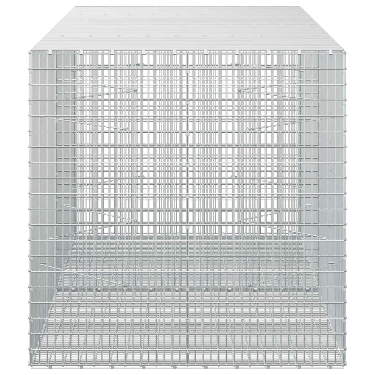 Gabion with 5 mm Wire and 5x2.5 cm Mesh 200x100x100 cm