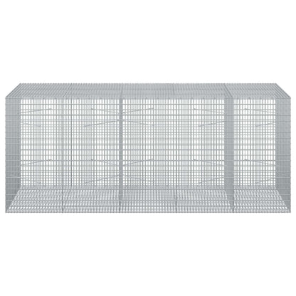 Gabion with 5 mm Wire and 5x2.5 cm Mesh 250x100x100 cm