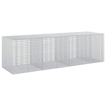 Gabion with 5 mm Wire and 5x2.5 cm Mesh 350x100x100 cm