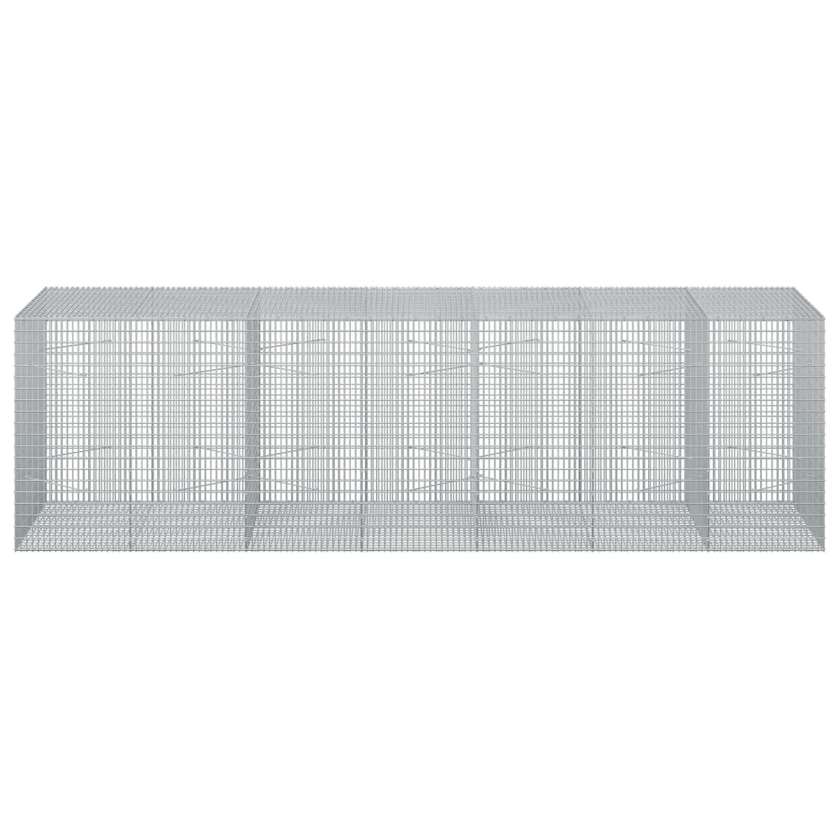 Gabion with 5 mm Wire and 5x2.5 cm Mesh 350x100x100 cm
