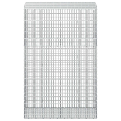 Gabion with 5 mm Wire and 5x2.5 cm Mesh 50x100x150 cm