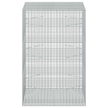 Gabion with 5 mm Wire and 5x2.5 cm Mesh 100x100x150 cm