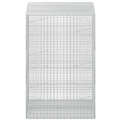 Gabion with 5 mm Wire and 5x2.5 cm Mesh 100x100x150 cm