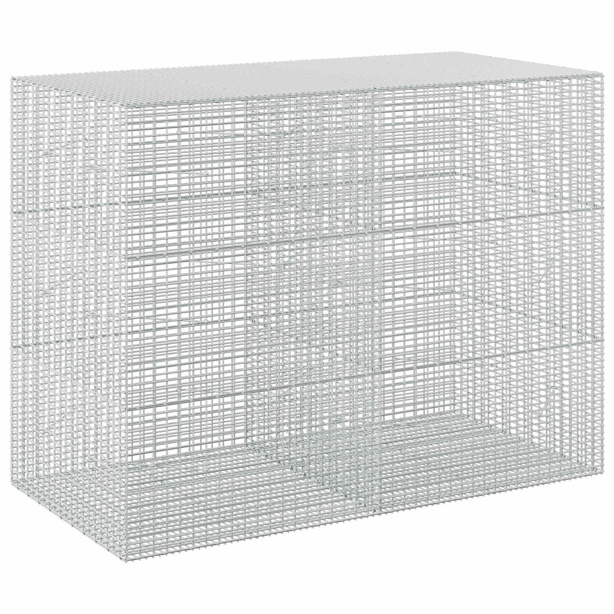 Gabion with 5 mm Wire and 5x2.5 cm Mesh 200x100x150 cm