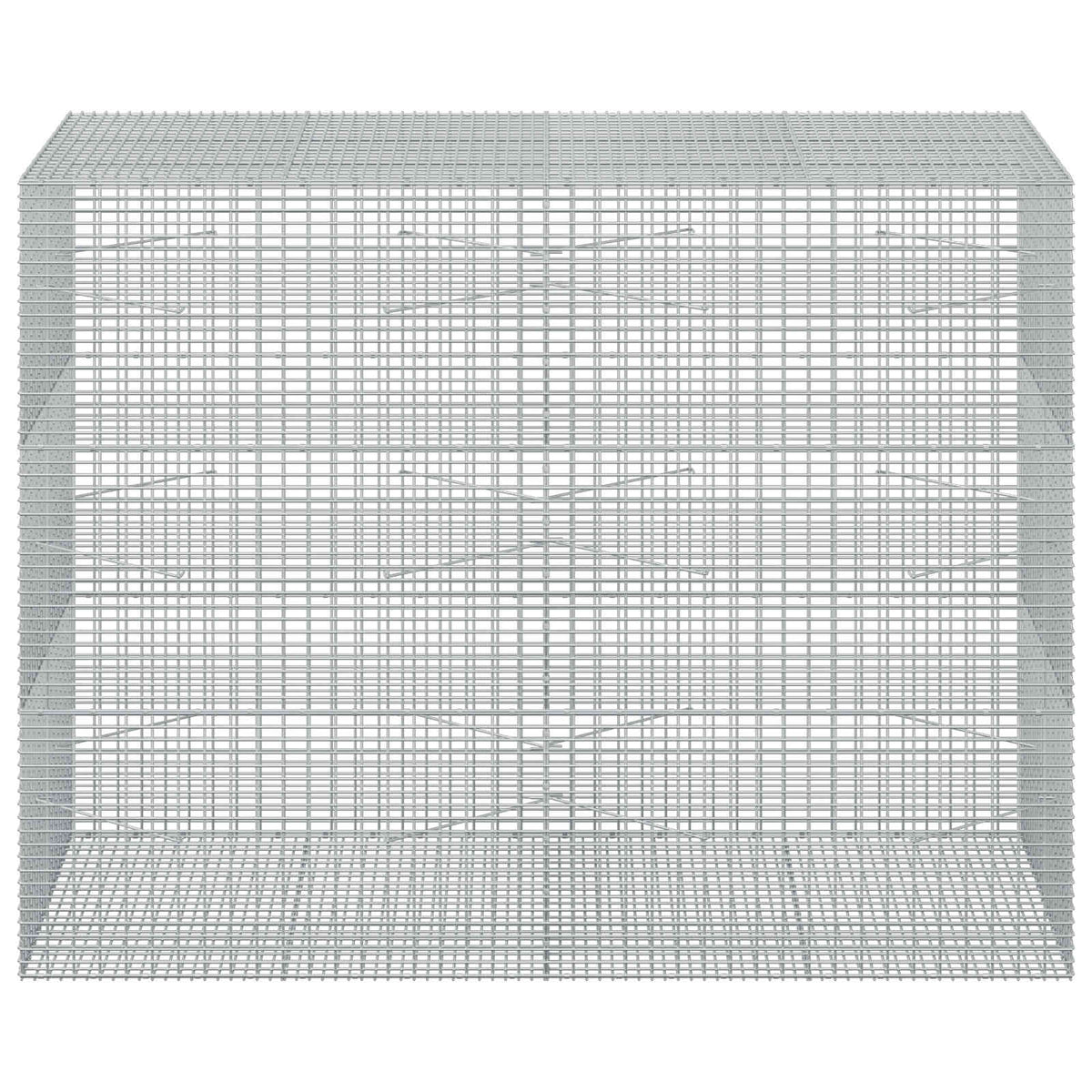 Gabion with 5 mm Wire and 5x2.5 cm Mesh 200x100x150 cm