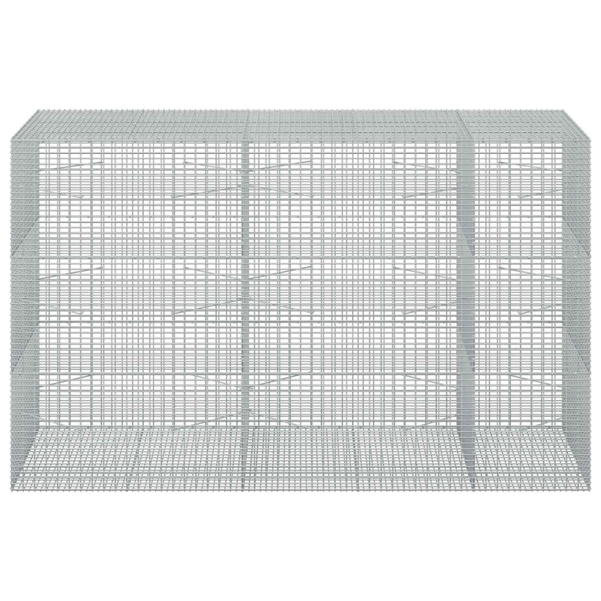 Gabion with 5 mm Wire and 5x2.5 cm Mesh 250x100x150 cm