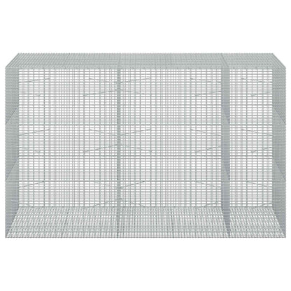 Gabion with 5 mm Wire and 5x2.5 cm Mesh 250x100x150 cm