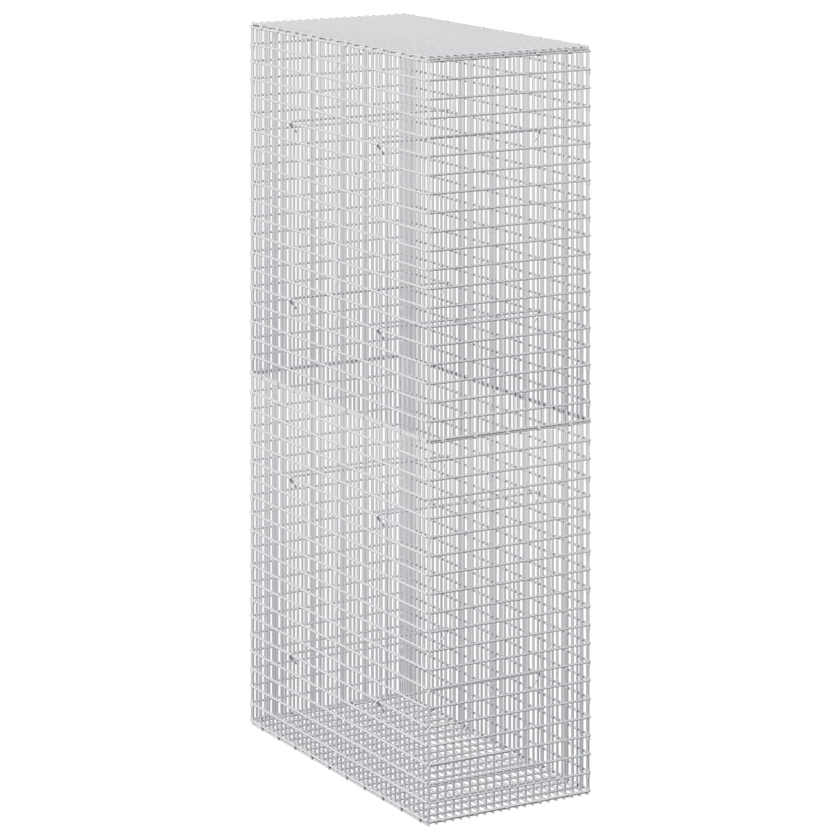 Gabion with 5 mm Wire and 5x2.5 cm Mesh 50x100x200 cm