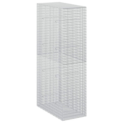 Gabion with 5 mm Wire and 5x2.5 cm Mesh 50x100x200 cm
