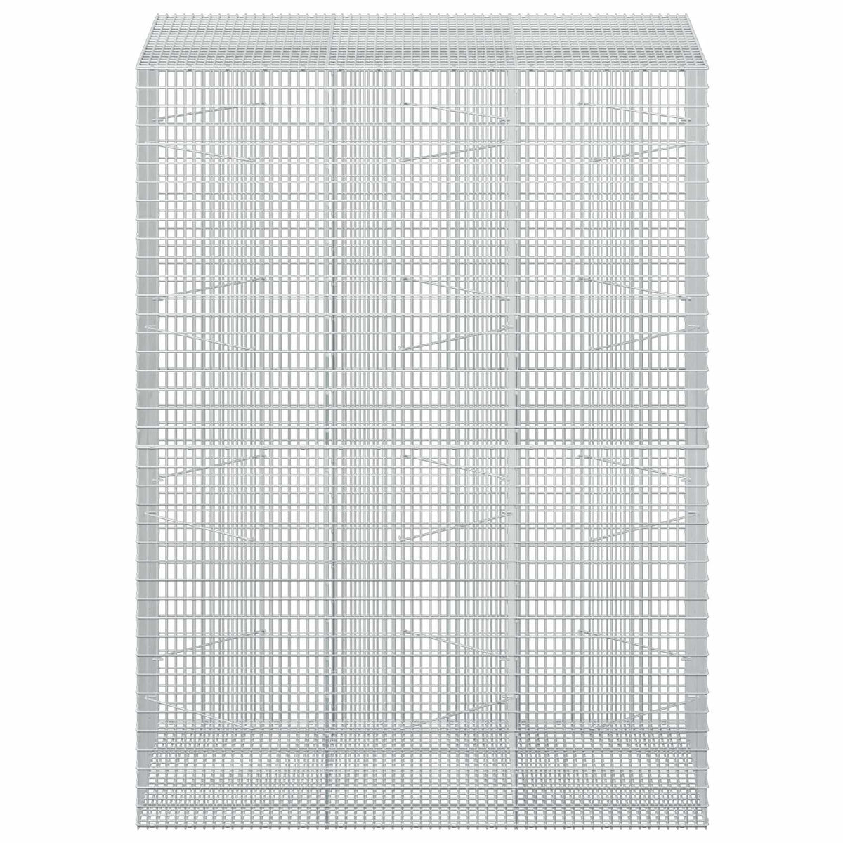 Gabion with 5 mm Wire and 5x2.5 cm Mesh 150x100x200 cm