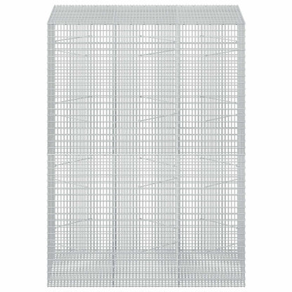 Gabion with 5 mm Wire and 5x2.5 cm Mesh 150x100x200 cm