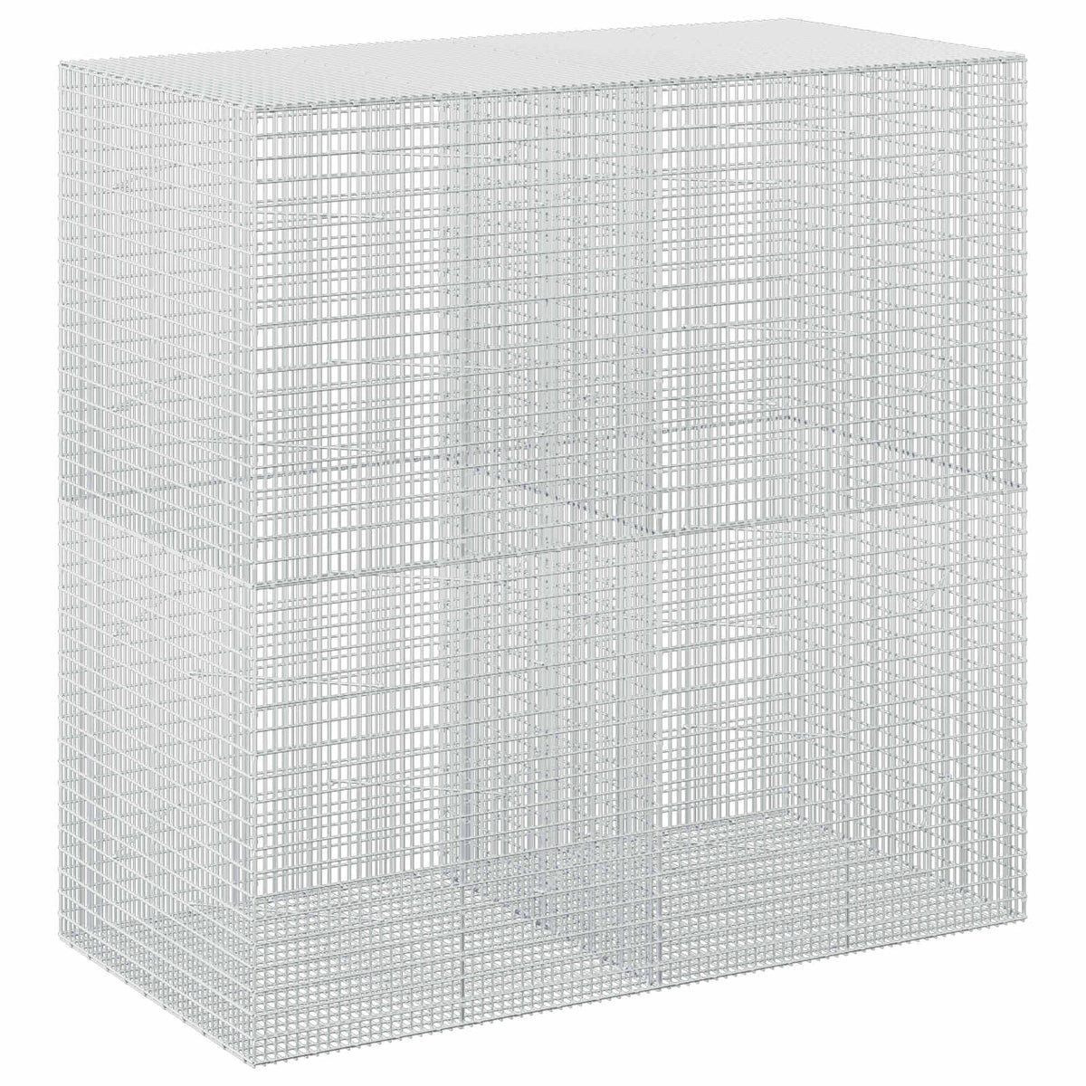 Gabion with 5 mm Wire and 5x2.5 cm Mesh 200x100x200 cm