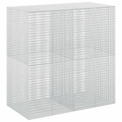 Gabion with 5 mm Wire and 5x2.5 cm Mesh 200x100x200 cm
