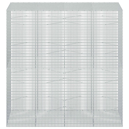 Gabion with 5 mm Wire and 5x2.5 cm Mesh 200x100x200 cm