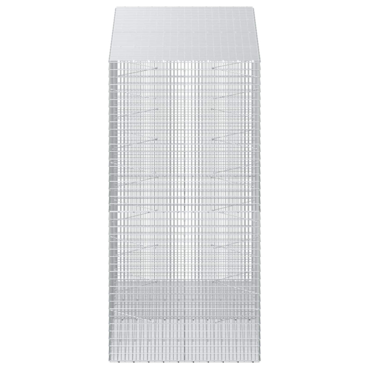 Gabion with 5 mm Wire and 5x2.5 cm Mesh 200x100x200 cm
