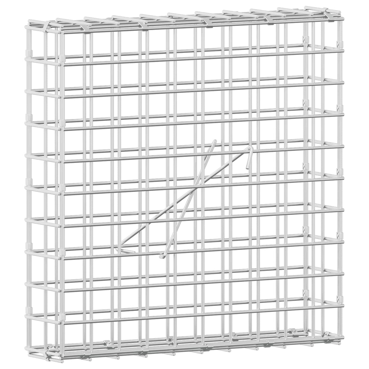 Gabion with 5 mm Wire and 5x5 cm Mesh 50x10x50 cm