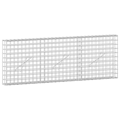Gabion with 5 mm Wire and 5x5 cm Mesh 150x10x50 cm