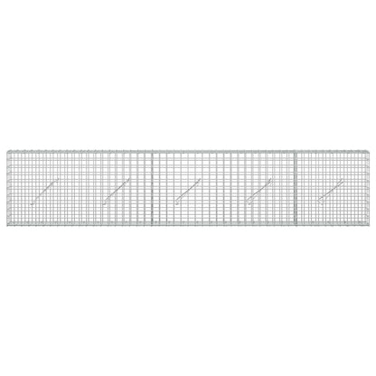 Gabion with 5 mm Wire and 5x5 cm Mesh 250x10x50 cm