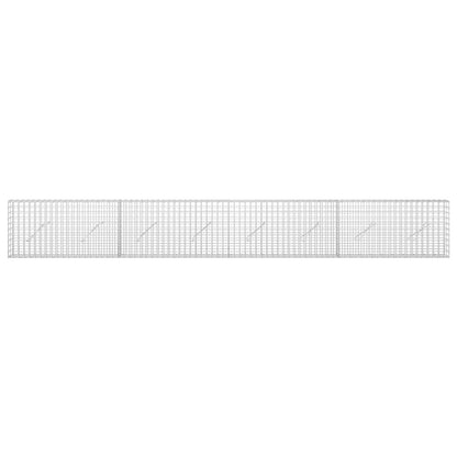 Gabion with 5 mm Wire and 5x5 cm Mesh 400x10x50 cm