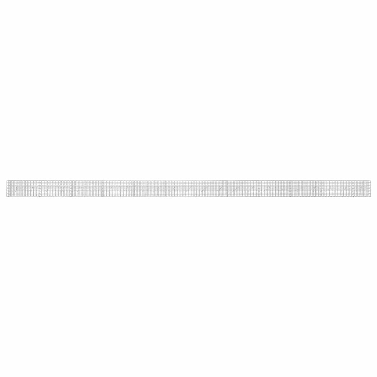 Gabion with 5 mm Wire and 5x5 cm Mesh 1150x10x50 cm